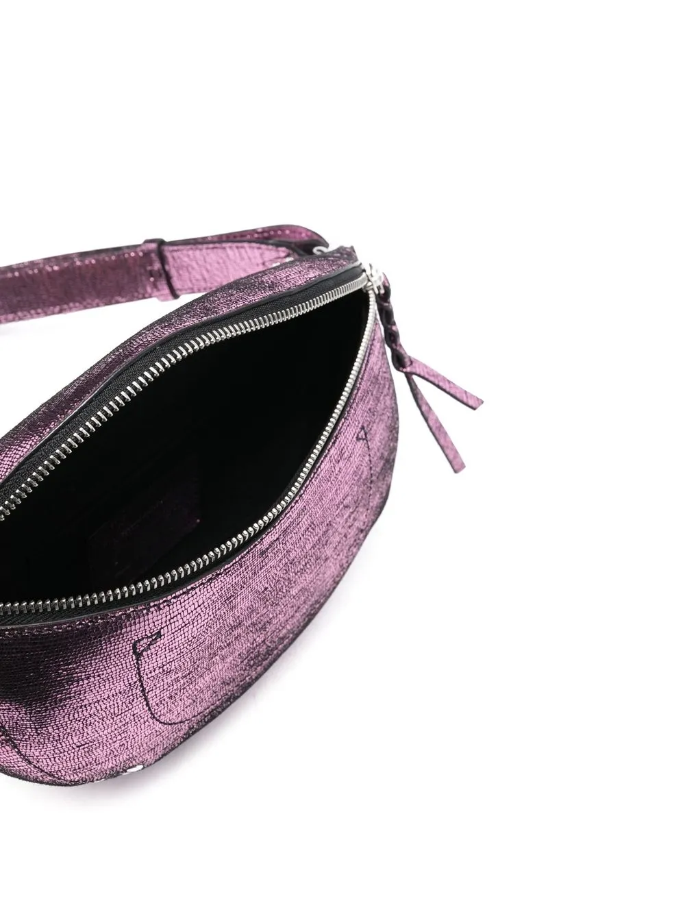 Jérôme Dreyfuss Lino Lamé Metallic Belt Bag Farfetch