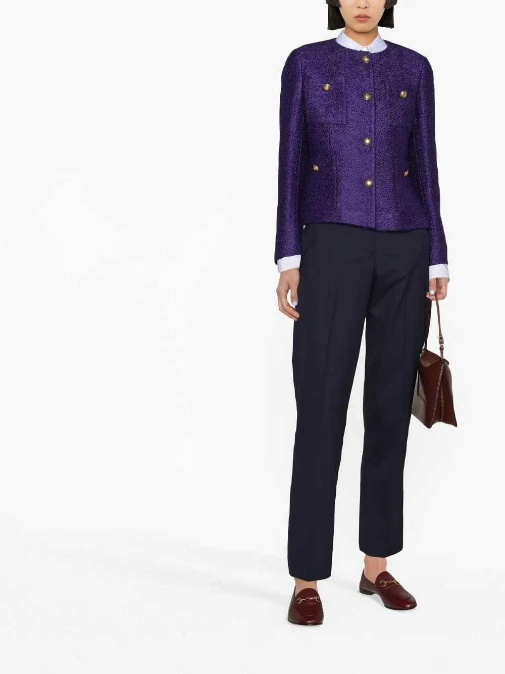 Tagliatore buttoned-up tweed jacket | Tweed Jackets | Image 2