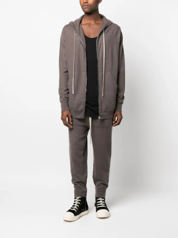 Rick Owens ジップアップ パーカー | グレー | FARFETCH JP