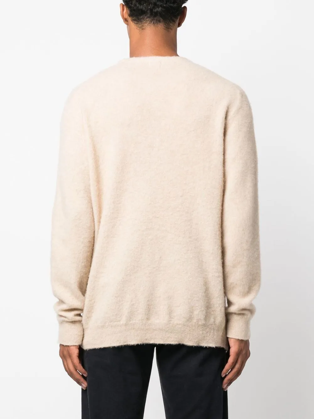 Massimo Alba Crewneck Cashmere Jumper In Neutrals ModeSens