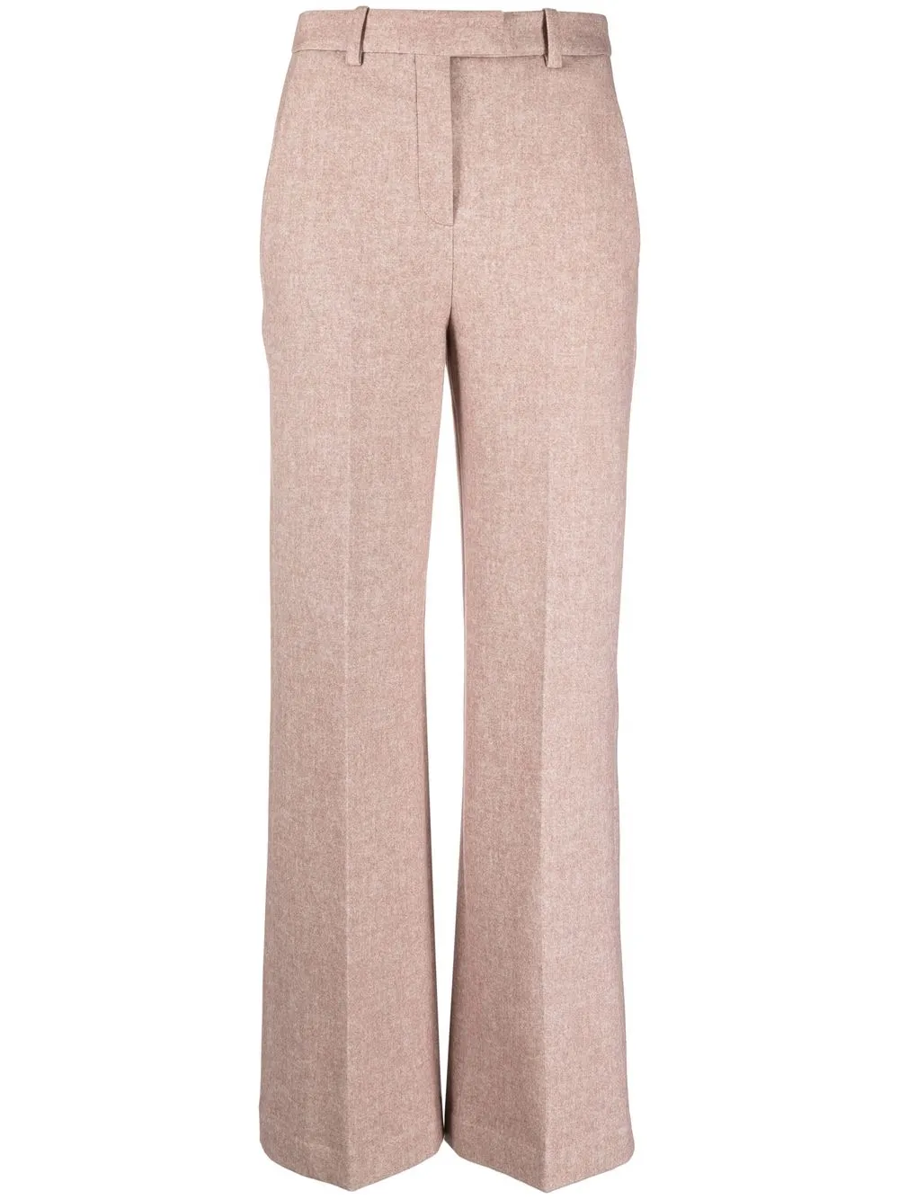 

Circolo 1901 straight-leg cotton-blend trousers - Pink