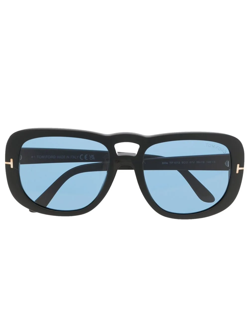 

TOM FORD Eyewear lentes de sol con armazón oversize - Negro