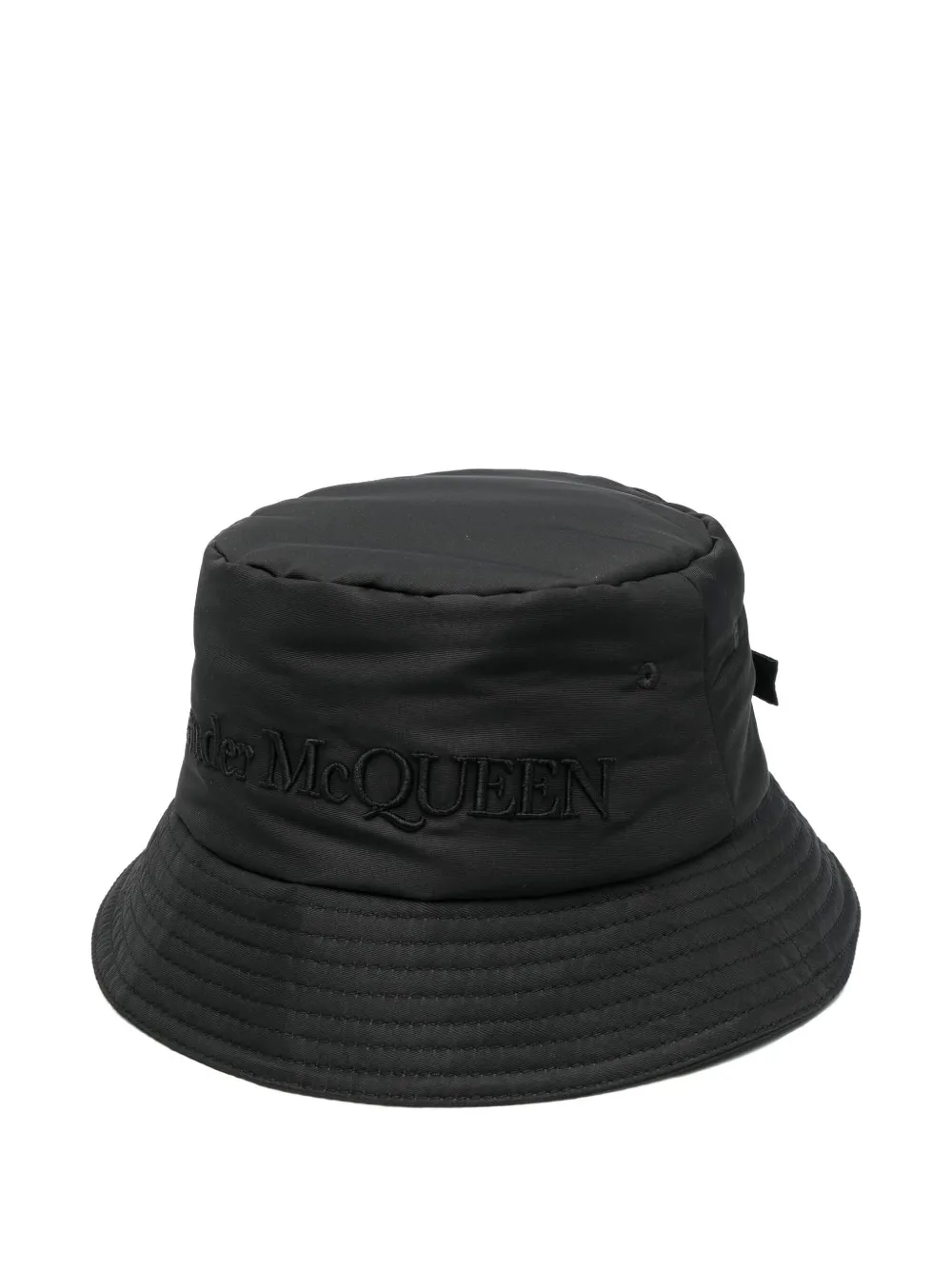 Alexander McQueen logo-embroidered bucket hat | Black | Image 1