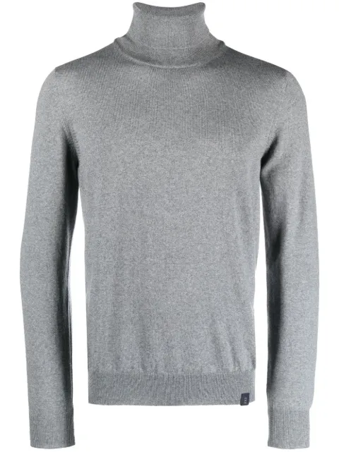 Fay roll-neck virgin wool jumper