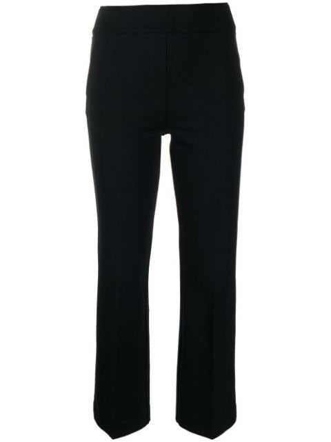 SPANX cropped straight-leg trousers