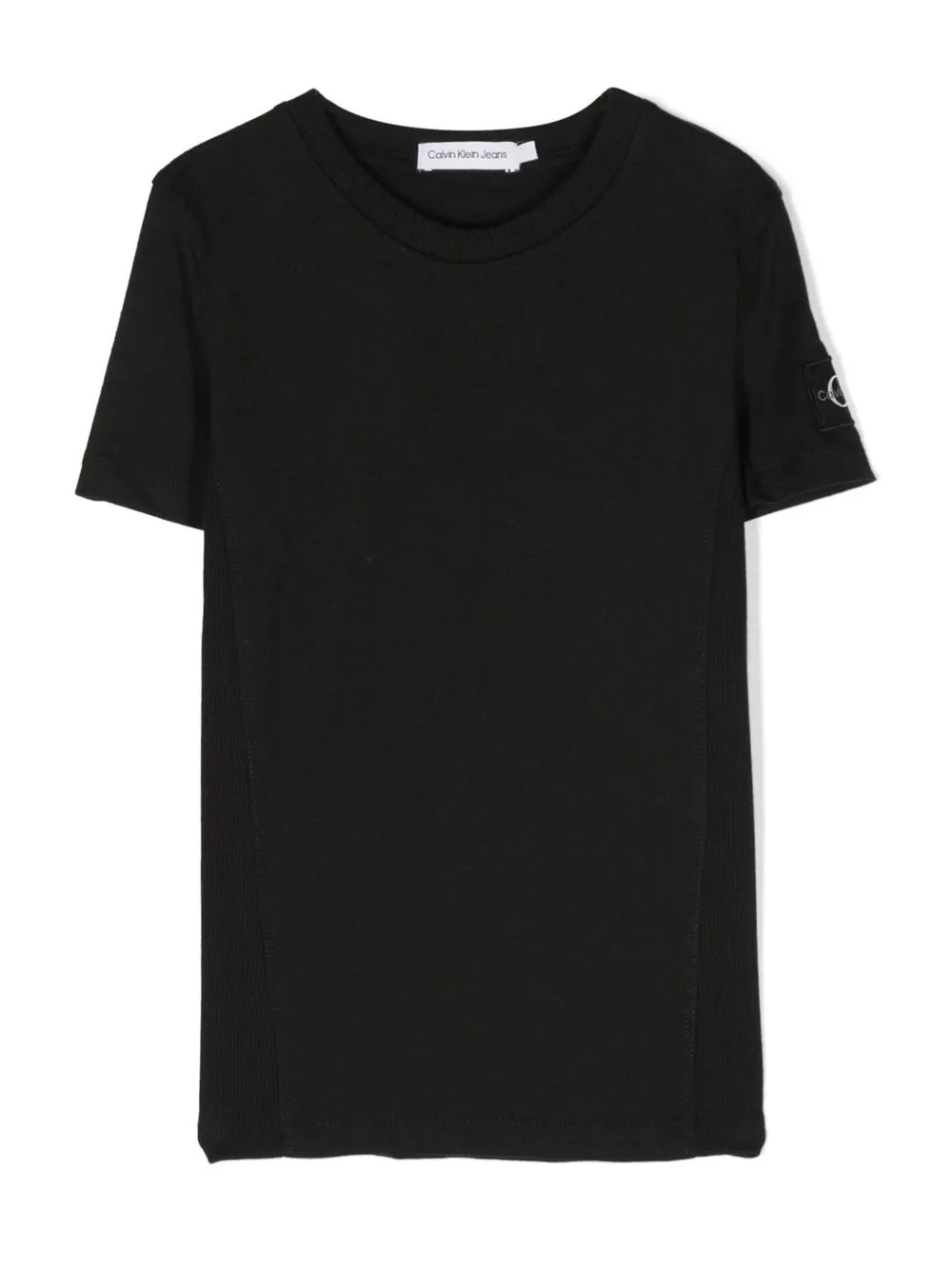 

Calvin Klein Kids logo-patch short-sleeve T-shirt - Black