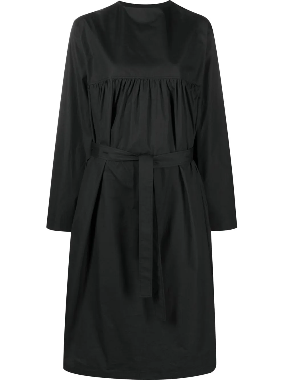 

Lemaire long-sleeved pleated midi dress - Negro