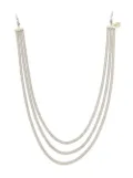 Linda Farrow crystal-embellished glasses chain - Gold