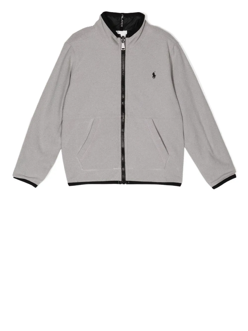 

Ralph Lauren Kids reversible polo-pony detail jacket - Grey
