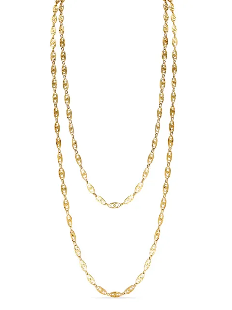 Pragnell Vintage Belle Epoque oval link chain necklace