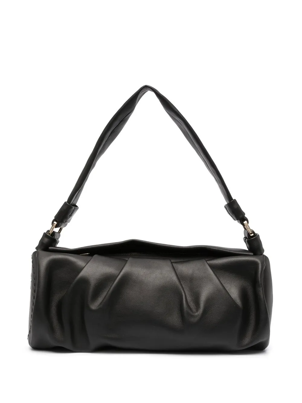 Lancel Ruched Leather Shoulder Bag - Farfetch