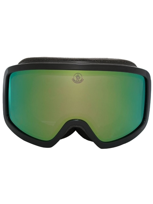 Moncler Eyewear Logo Skii mask-frame Sunglasses - Farfetch