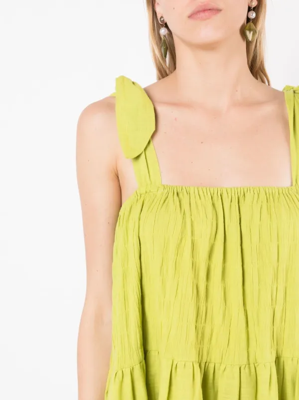 Clube Bossa Peggy Midi Dress | Green | FARFETCH GE Clube Bossa Peggy Midi Dress | Green | FARFETCH GE