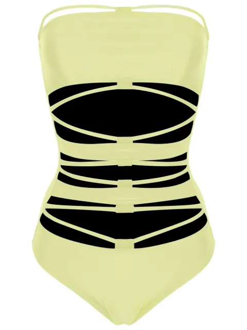 Gloria Coelho Maillot cut-out one-piece