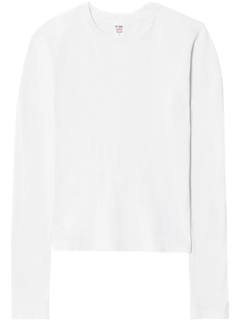 RE/DONE t-shirt 90s Baby à manches longues