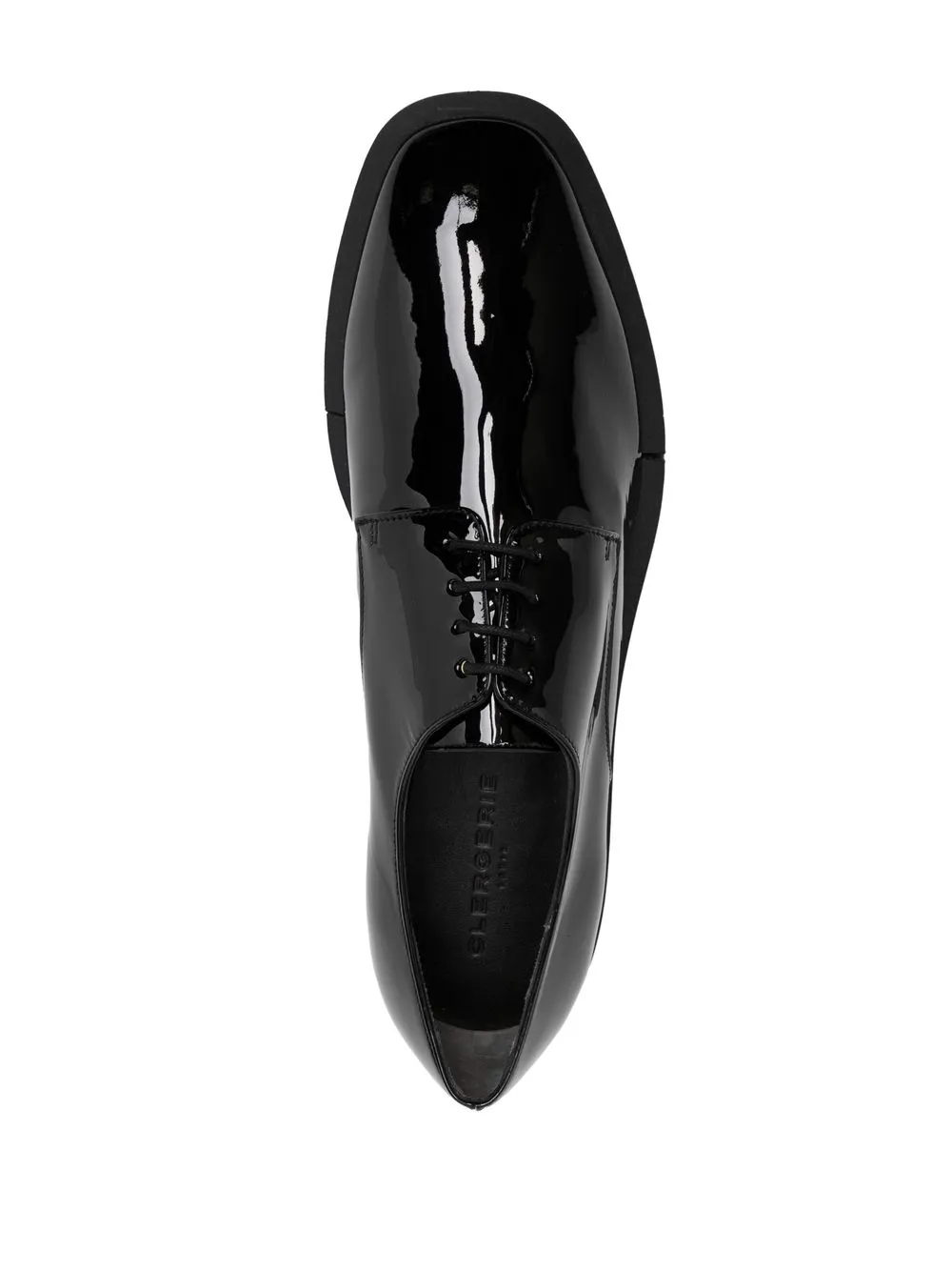 Clergerie patentleather Oxford Shoes Farfetch