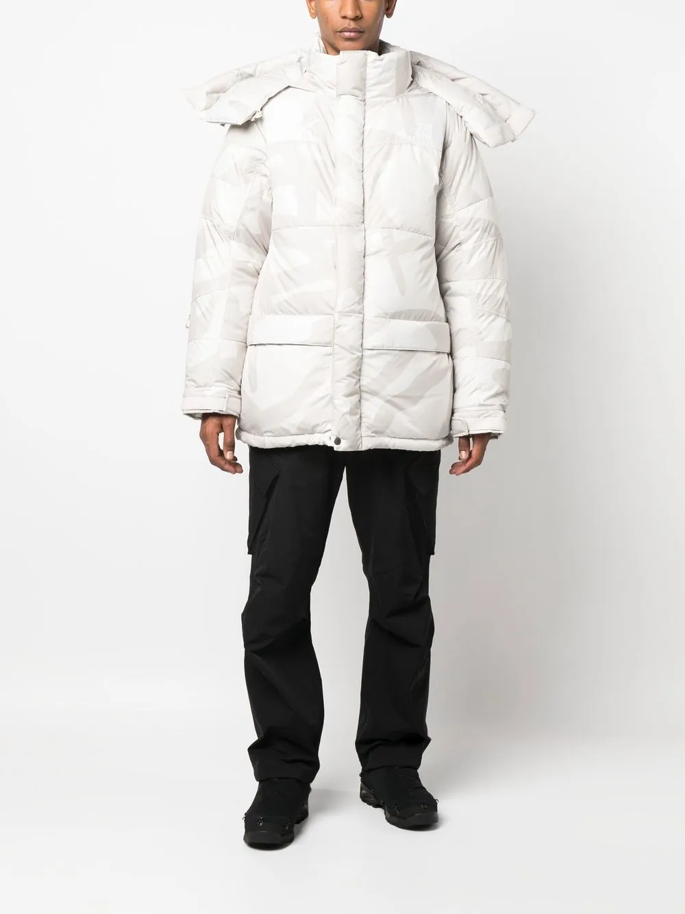 The North Face Parka met capuchon - Wit