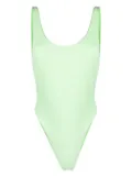 Reina Olga Funky open-back swimsuit - Green