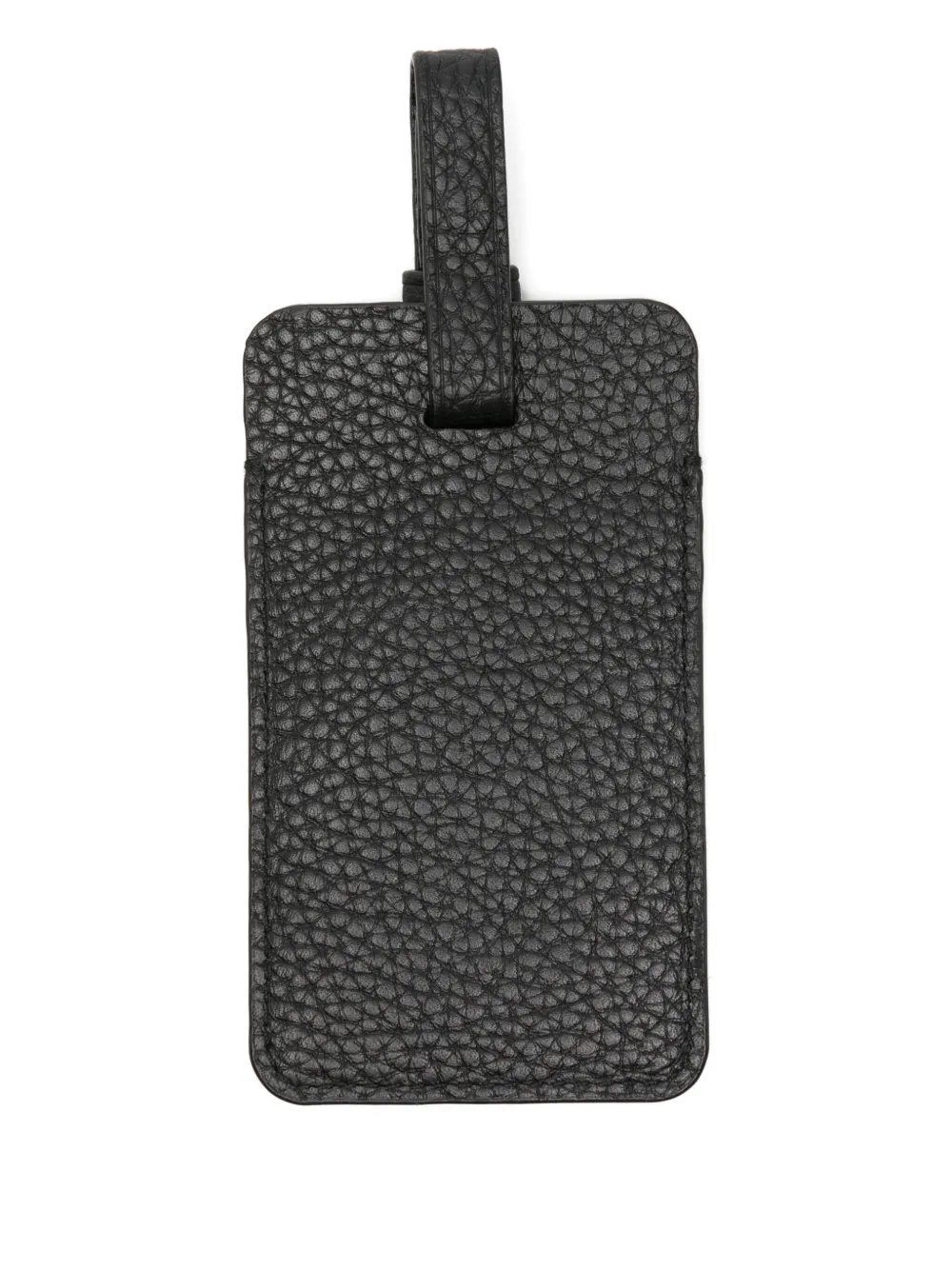 Aspinal Of London pebble-texture luggage tag | Image 2