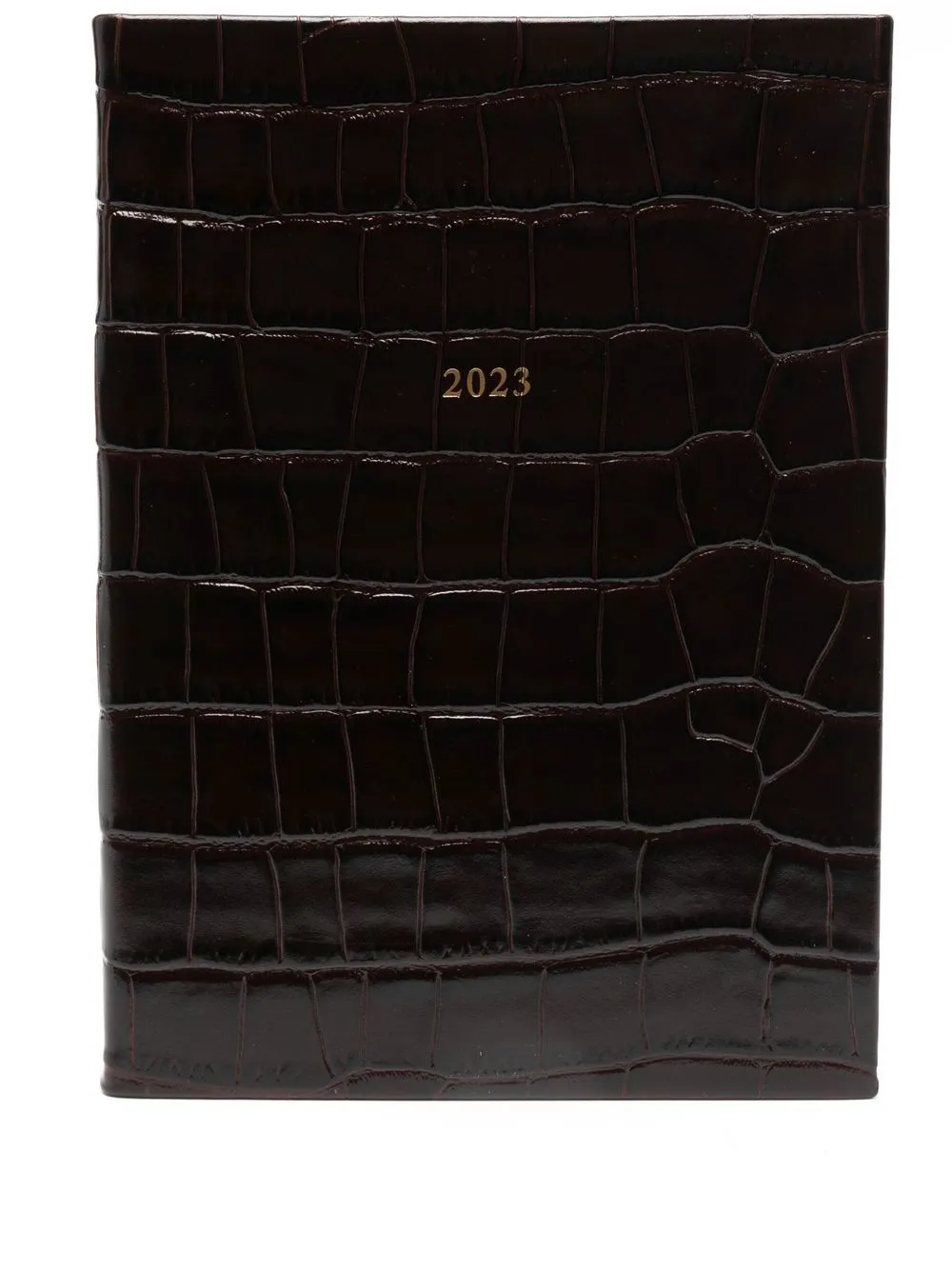 

Aspinal Of London 2023 A5-sized diary - Brown