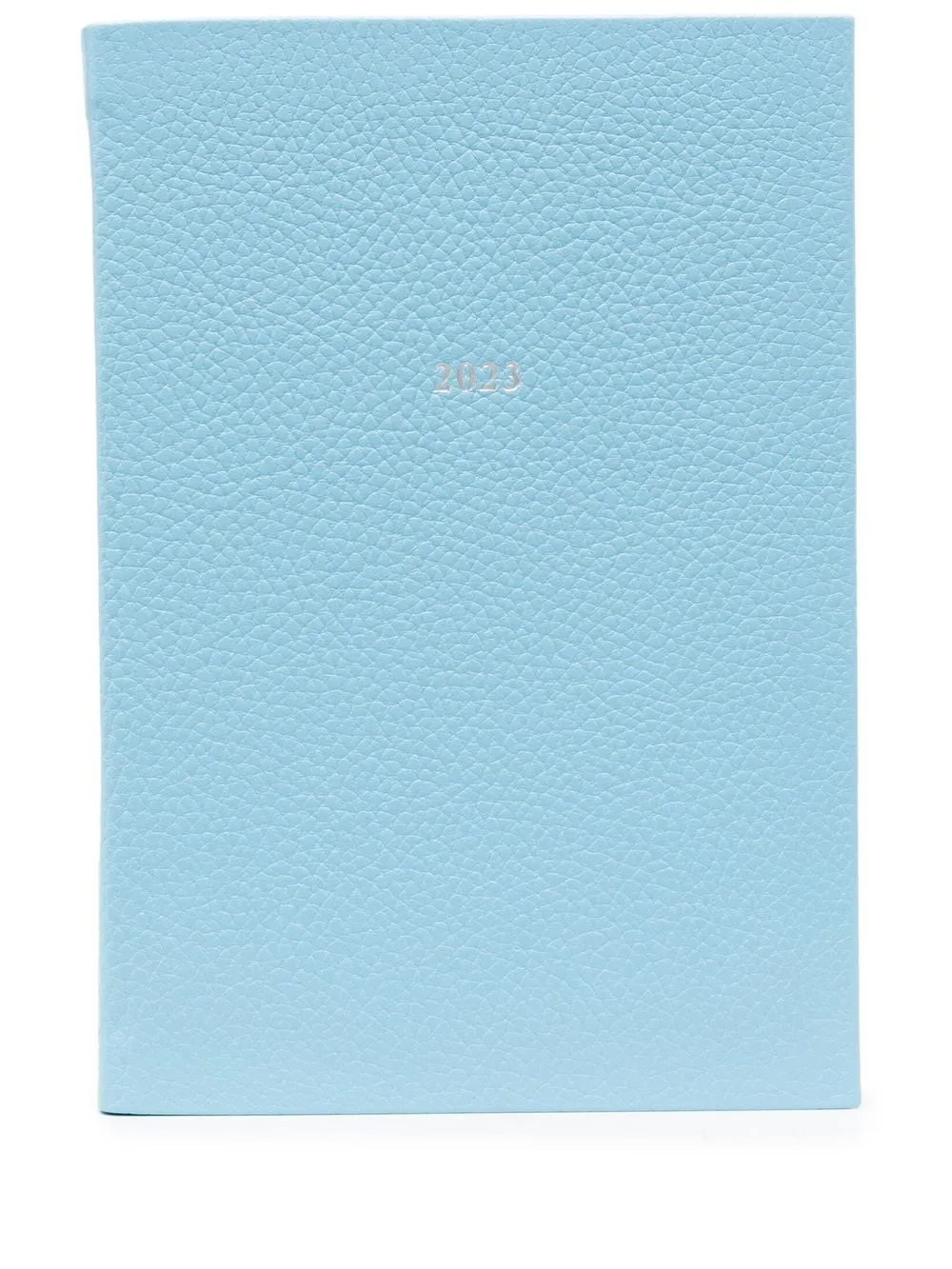 

Aspinal Of London pebbled-leather 2023 A5 diary - Blue