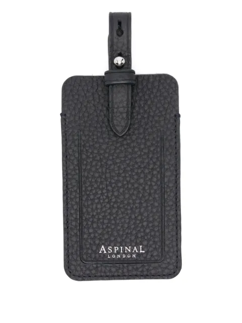 Aspinal Of London leather tag
