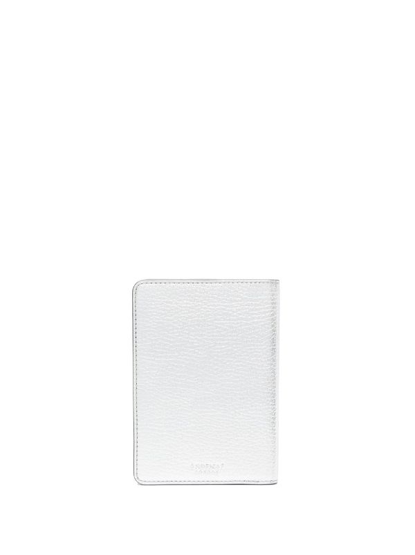 Aspinal Of London Metallic pebbled-leather Passport Holder - Farfetch