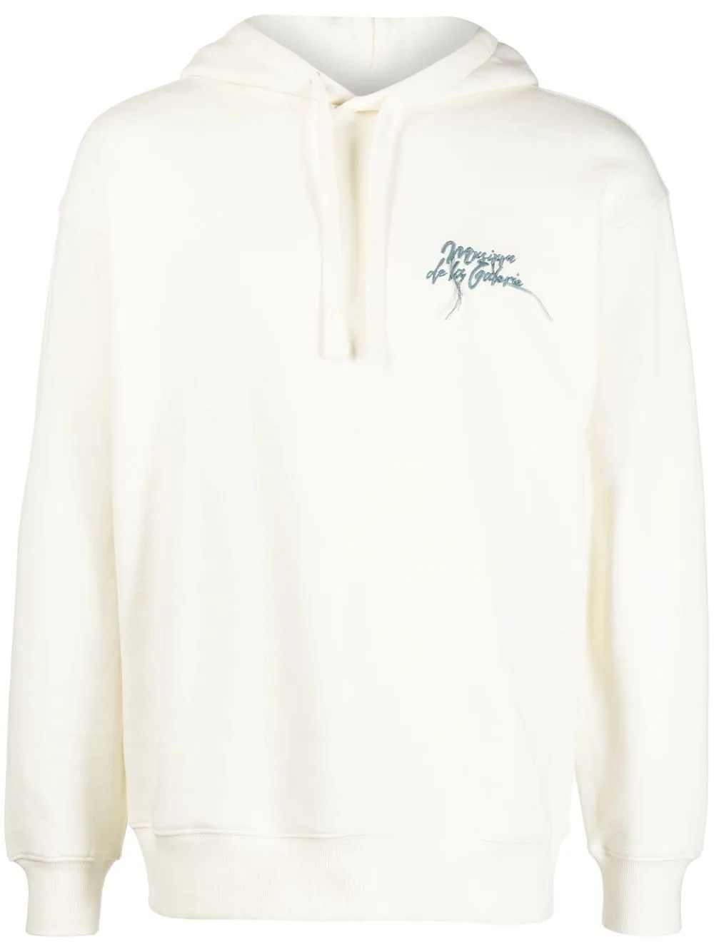 

Musium Div. hoodie con estampado gráfico - Blanco