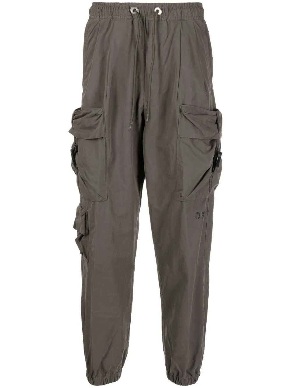 

Musium Div. tapered-leg cargo trousers - Green