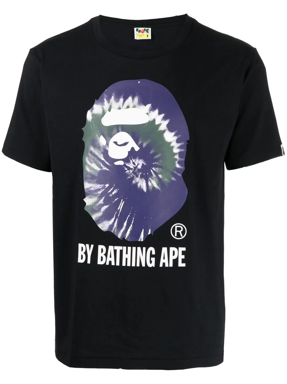 

A BATHING APE® logo-print short-sleeved T-shirt - Black