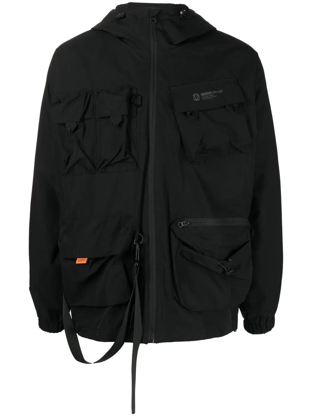 

Musium Div. cargo zipped jacket - Negro