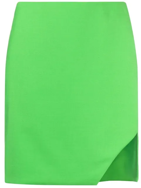 Alexander McQueen side slit mini skirt