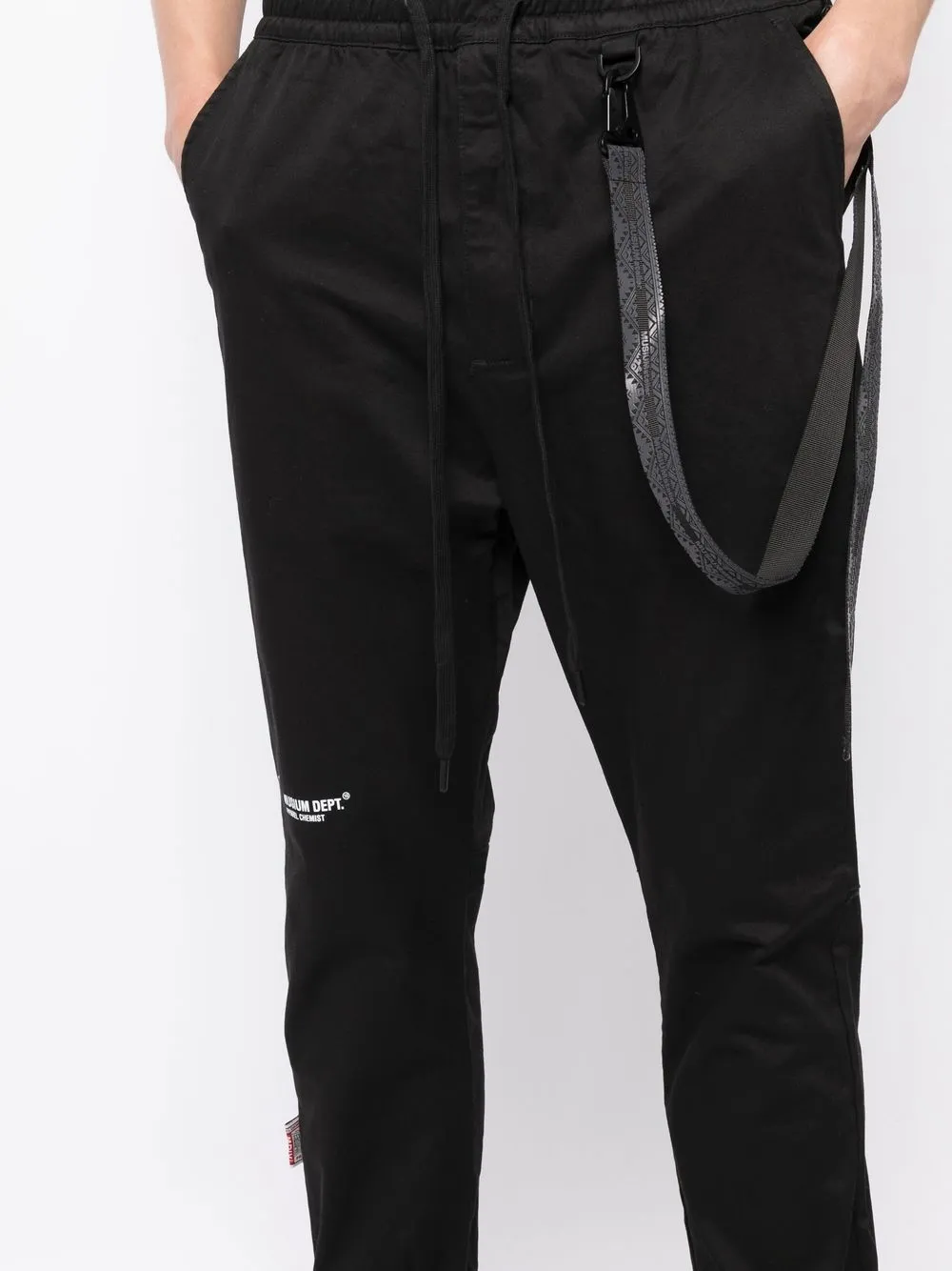 musium-div-logo-print-tapered-trousers-farfetch