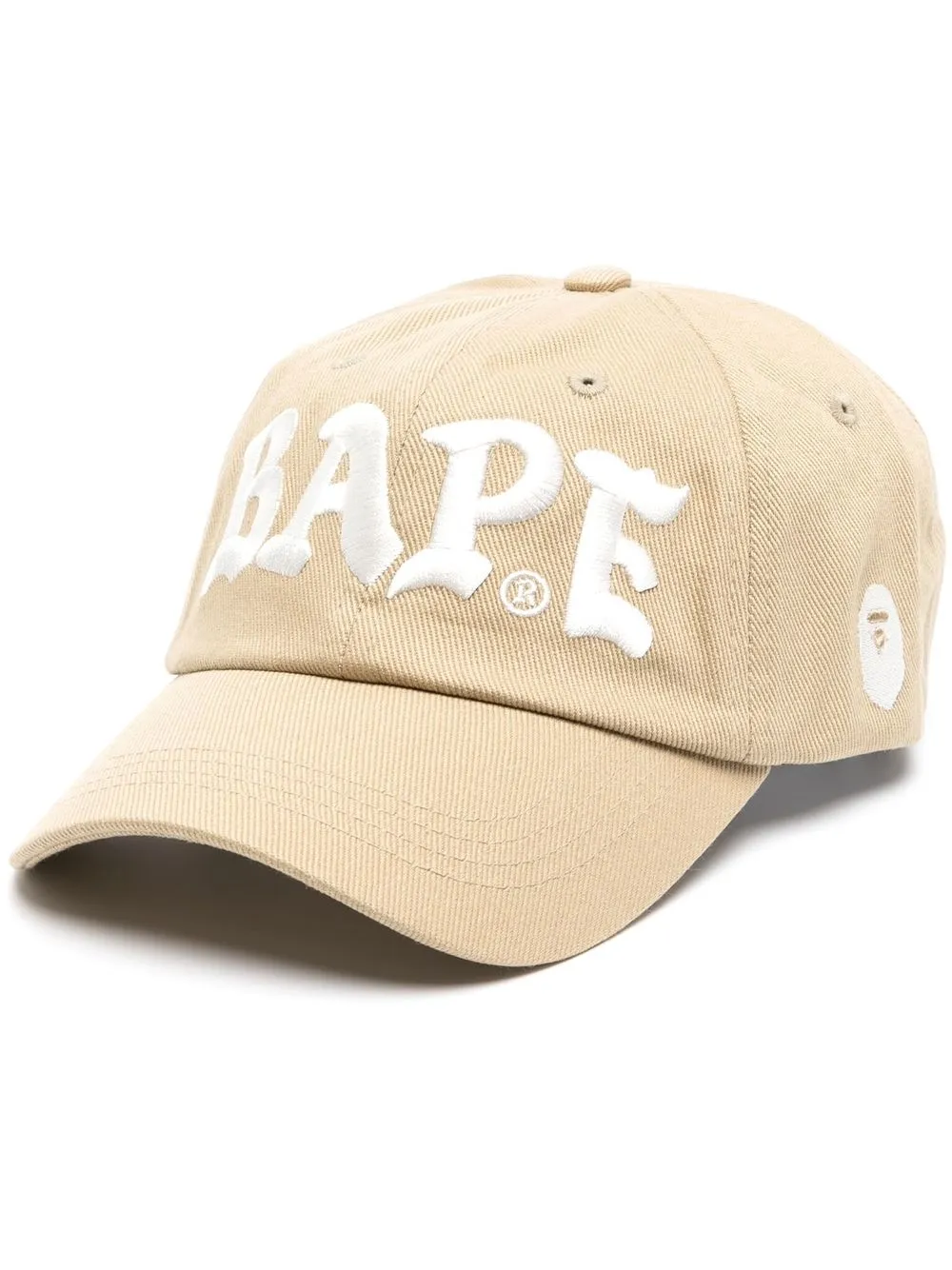 

A BATHING APE® embroidered-logo cap - Brown