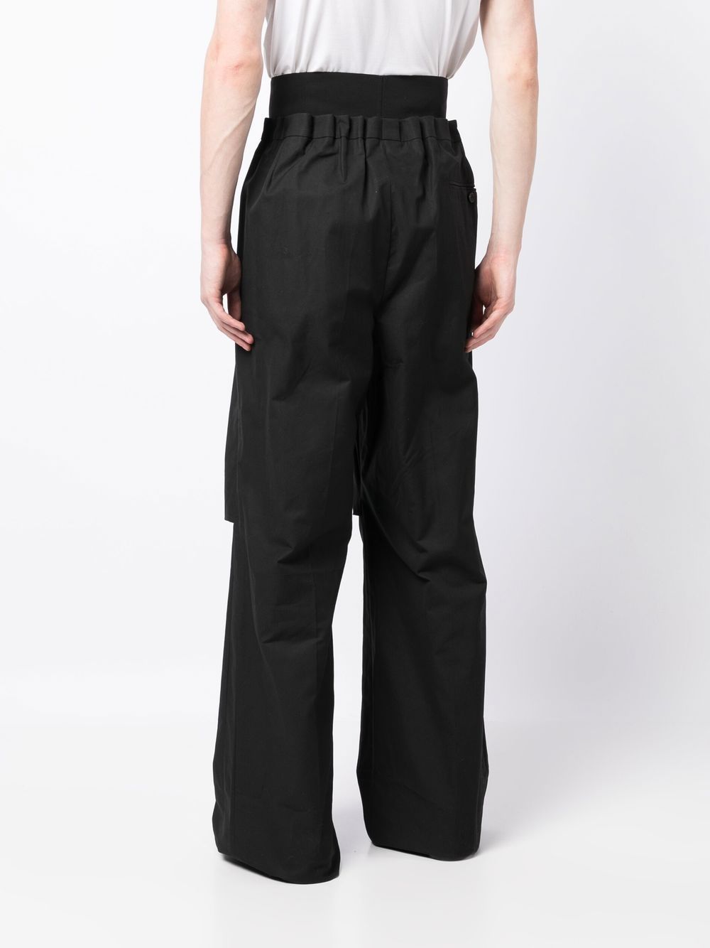 Raf Simons wide-leg Flared Trousers - Farfetch