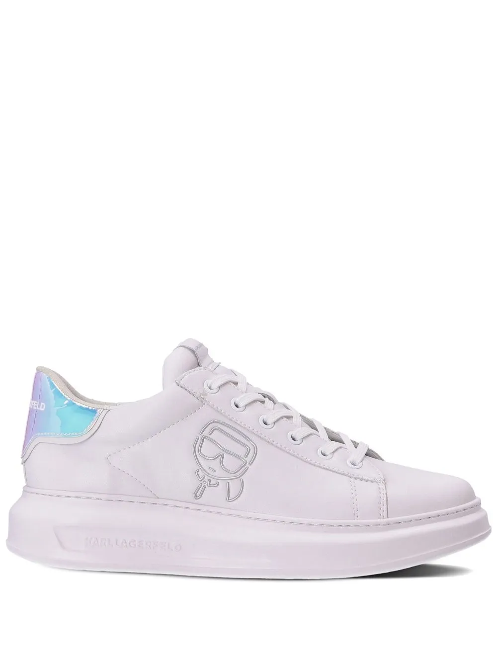 

Karl Lagerfeld Ikonik Karl platfrom sneakers - Blanco