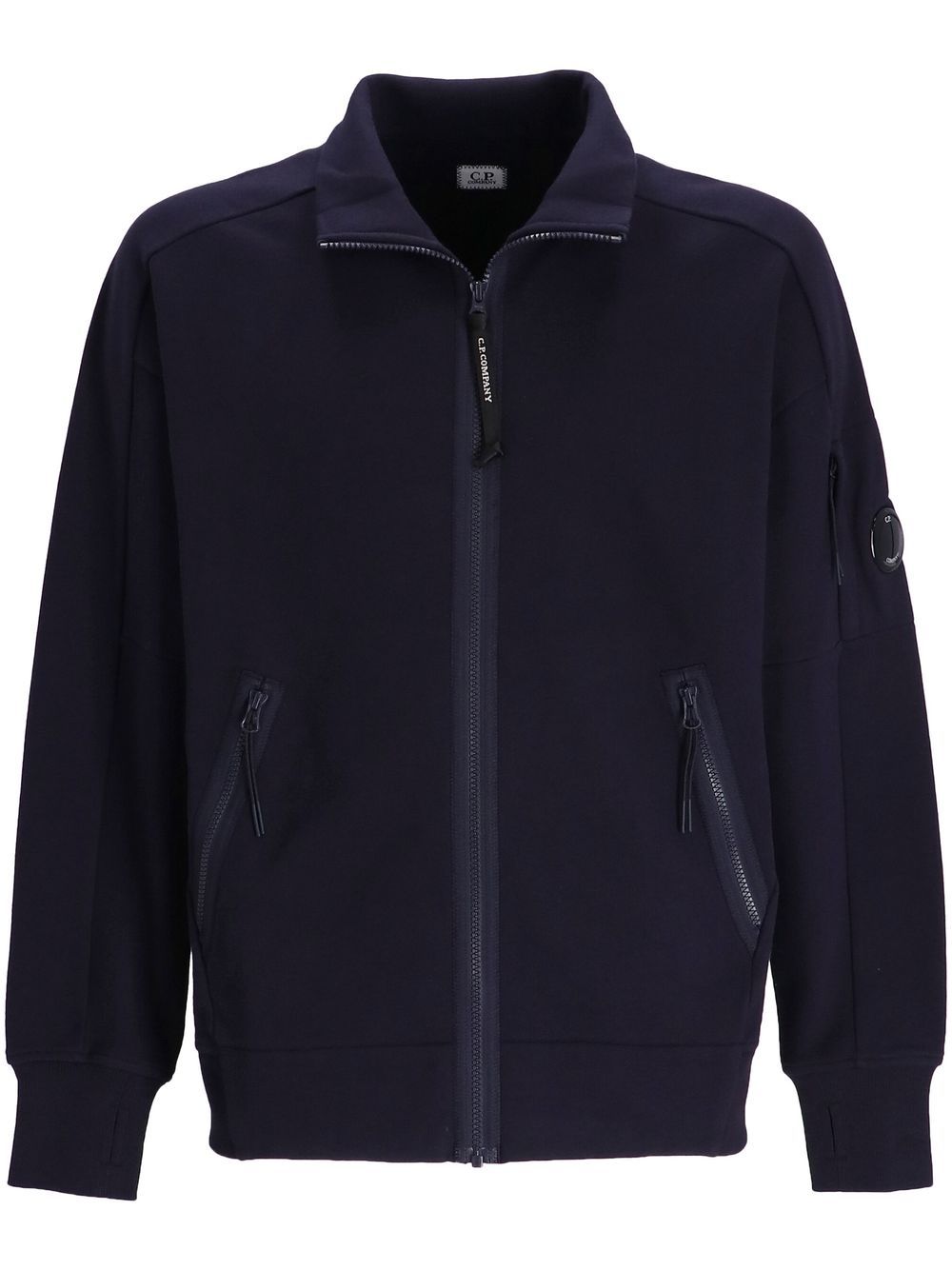 C.P. Company Fleece zip-up Sweatshirt - Farfetch