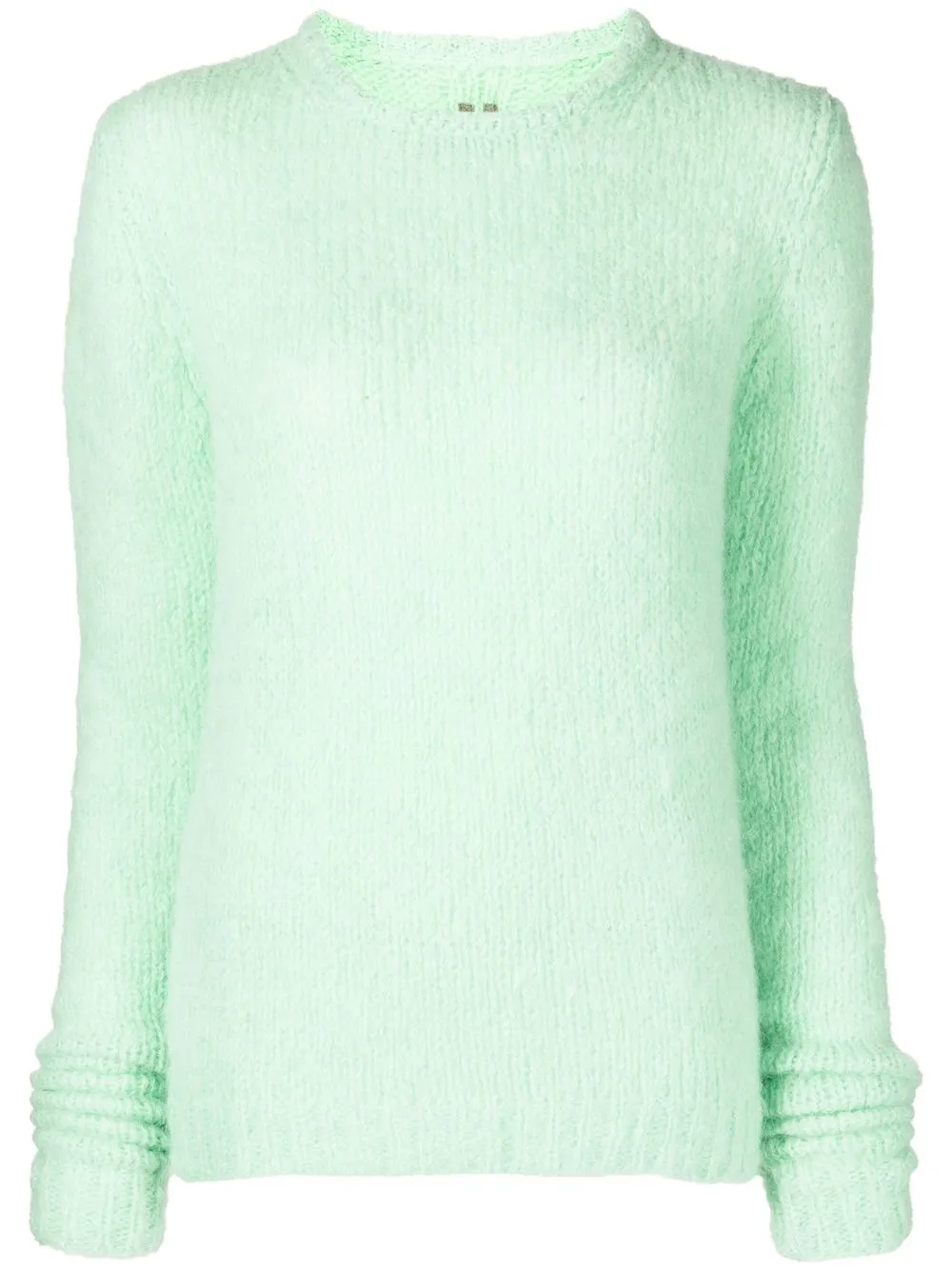 

Rick Owens textured-knit detail jumper - Green