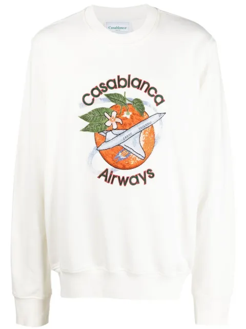 Casablanca Orbite Autour De L'Orange sweatshirt