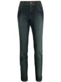 CHANEL Pre-Owned stonewashed skinny jeans - Blue