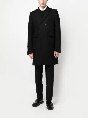 SAPIO N° 2 DOUBLE-BREASTED WOOL COAT SAPIO Wool Coat | Neutrals | FARFETCH
