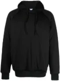 4SDESIGNS logo-embroidered hoodie - Black
