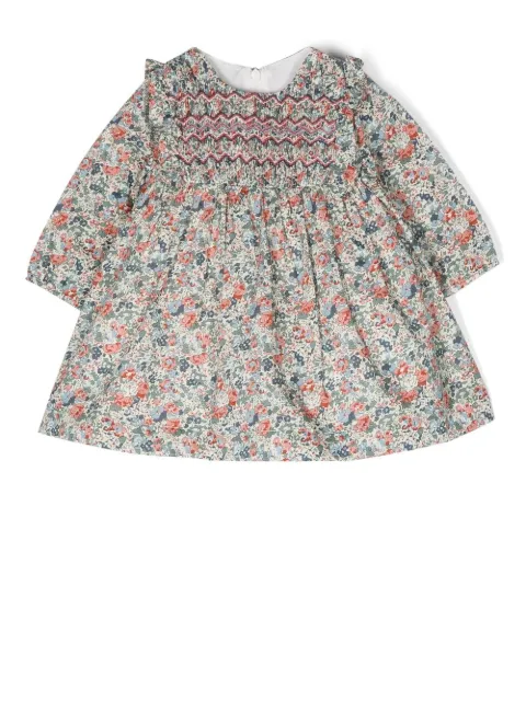 Tartine Et Chocolat floral-print long-sleeve dress 