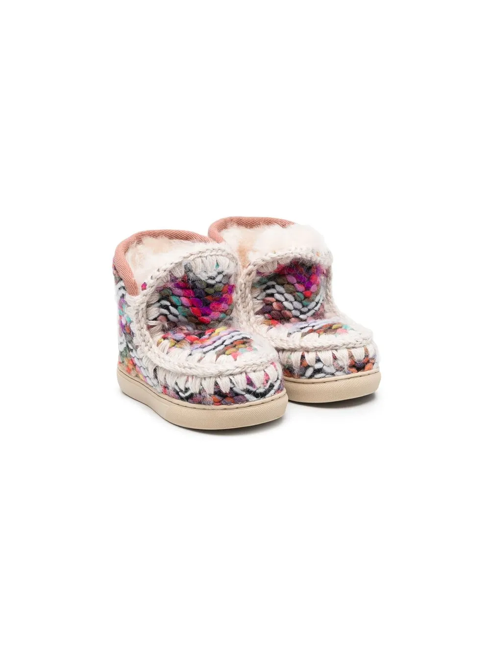 

Mou Kids botas Eskimo con forro de lana - Morado