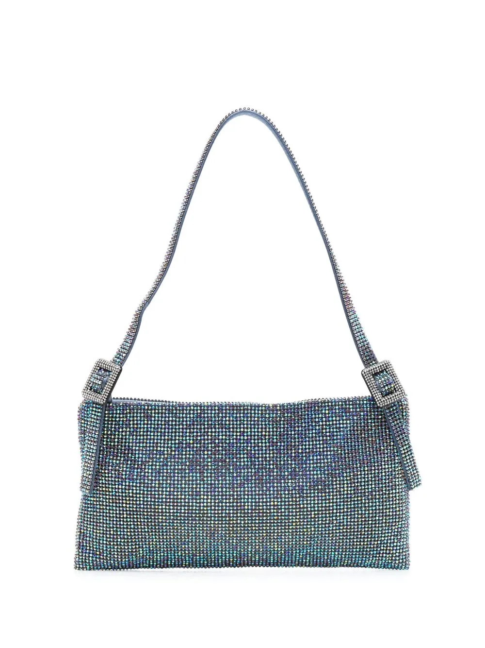 

Benedetta Bruzziches crystal-embellished clutch bag - Blue