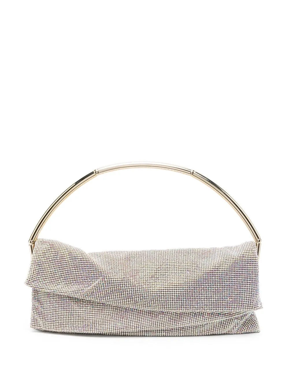 

Benedetta Bruzziches bolsa de hombro con detalles de cristal - Dorado
