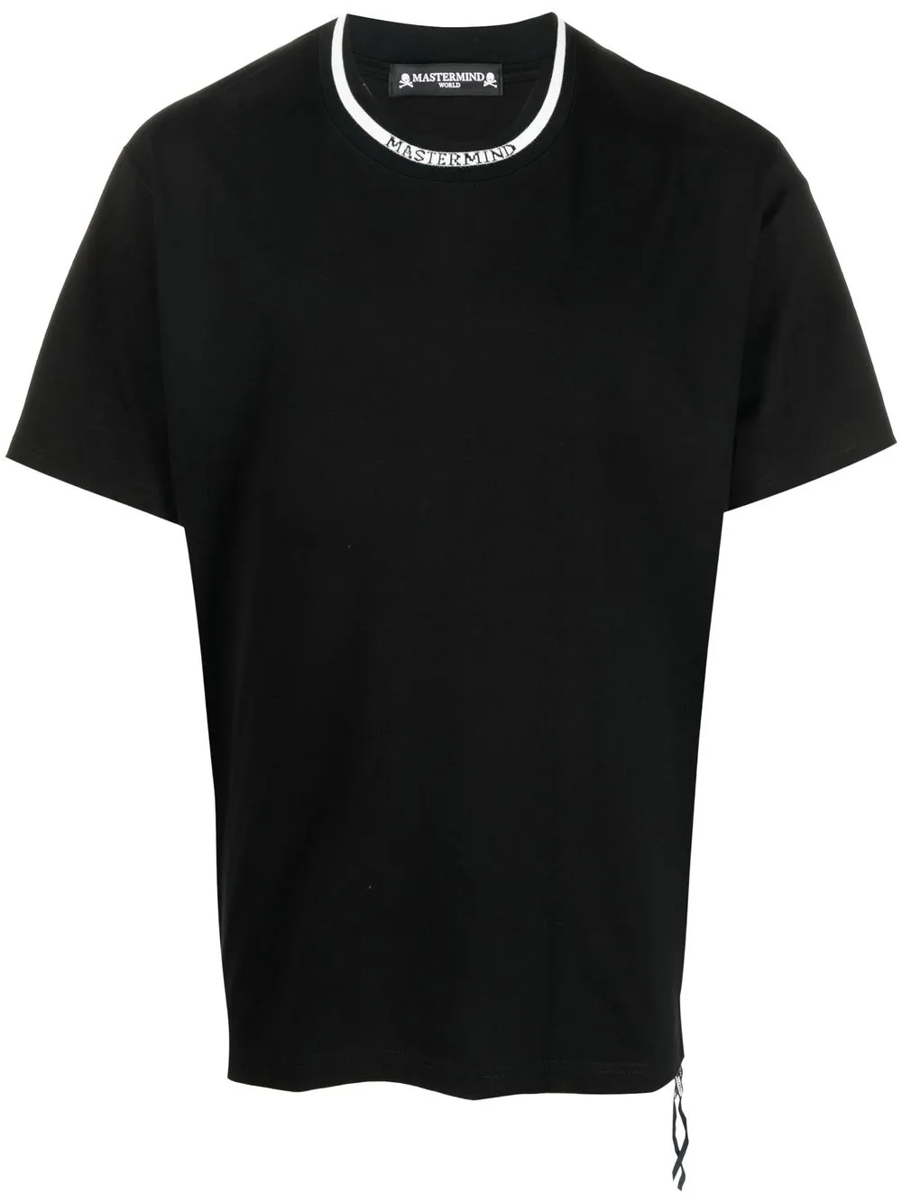 

Mastermind World crew-neck cotton T-shirt - Black