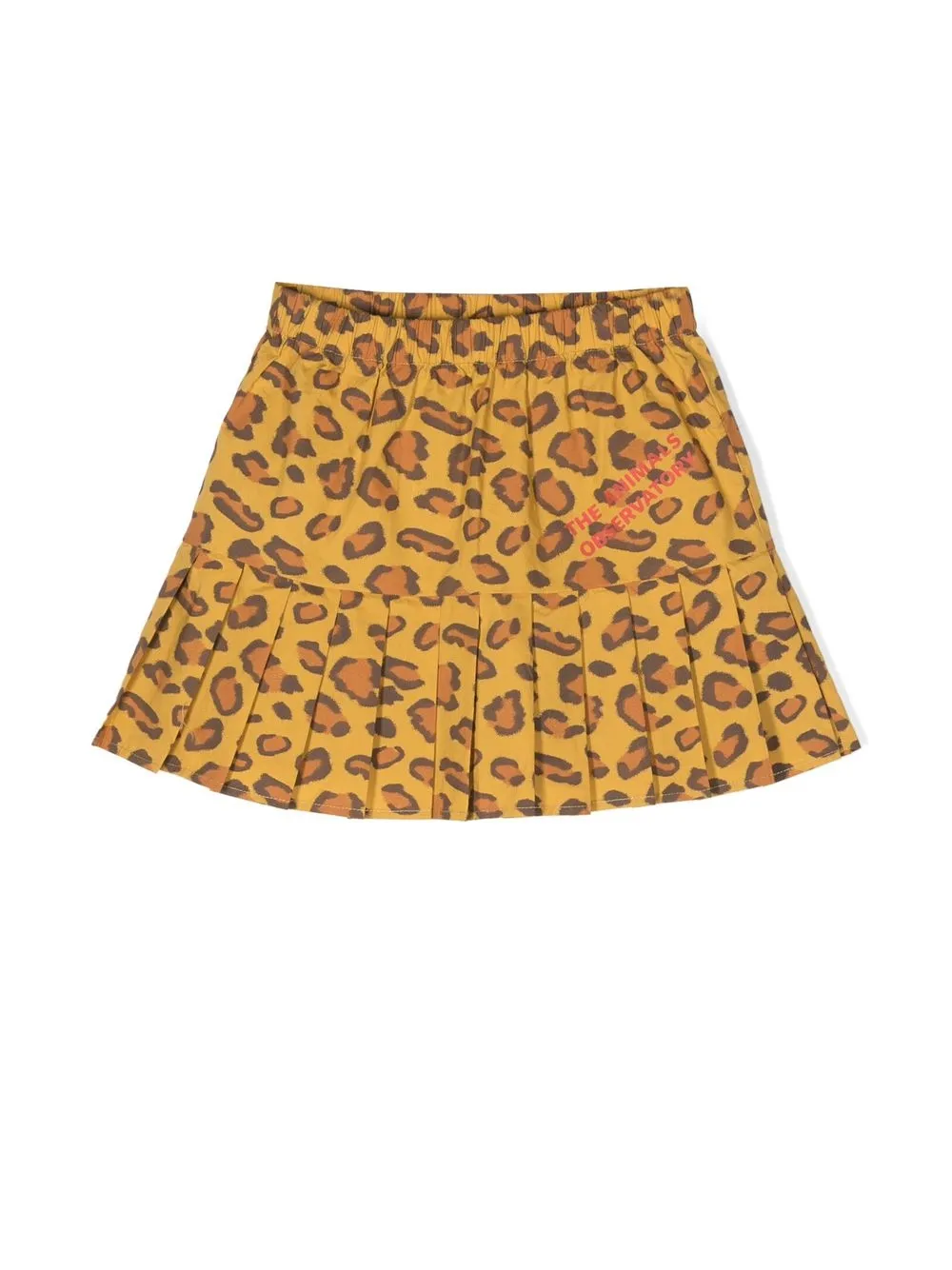 

The Animals Observatory falda acampanada con estampado de leopardo - Amarillo