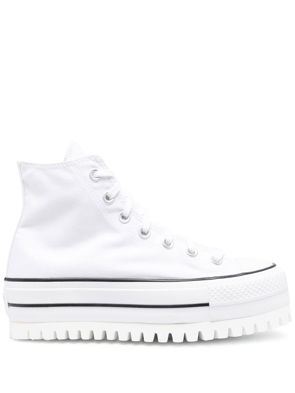 Converse Chunky High-top Sneakers In White