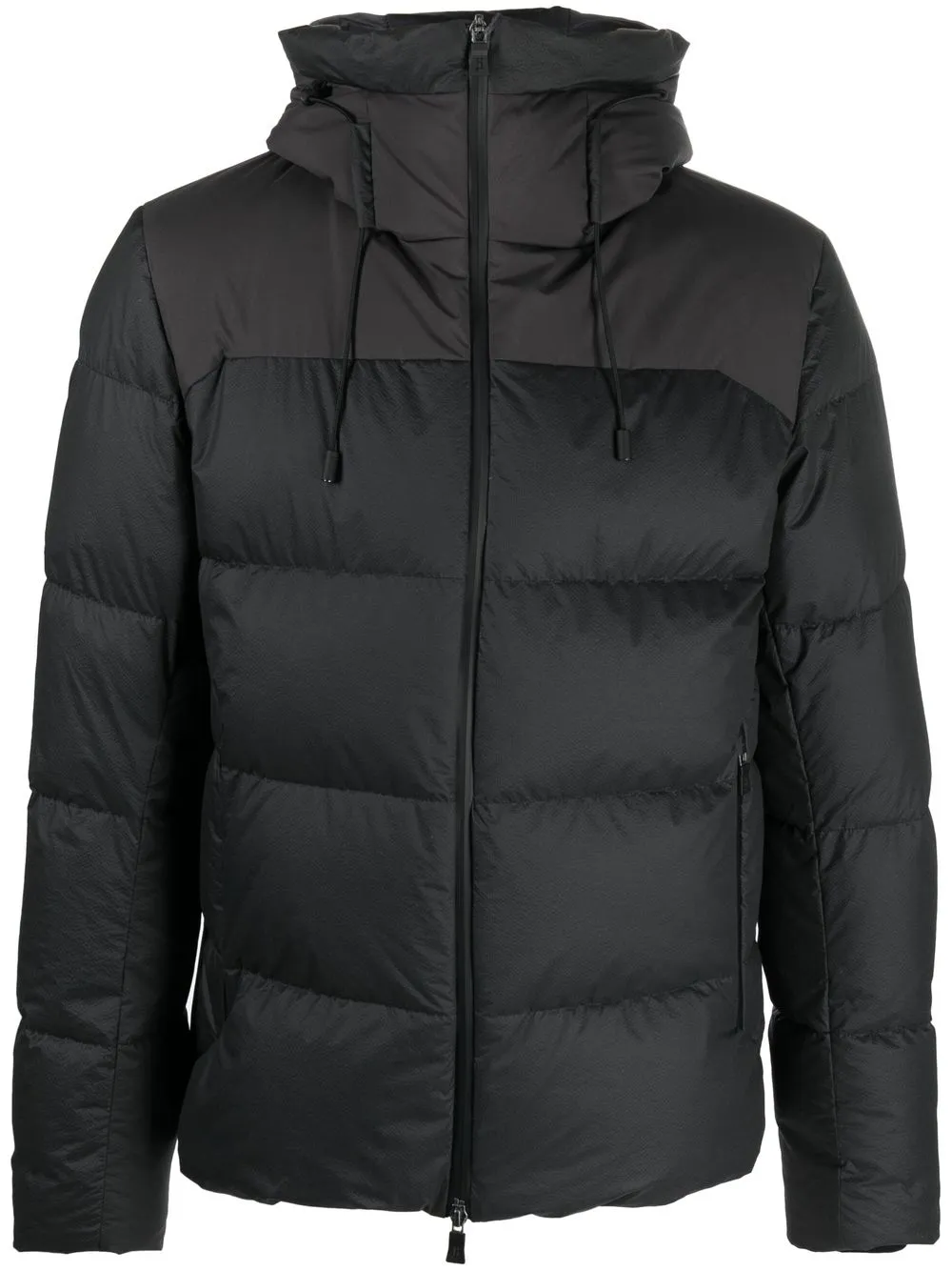 

Herno padded hooded down jacket - Black